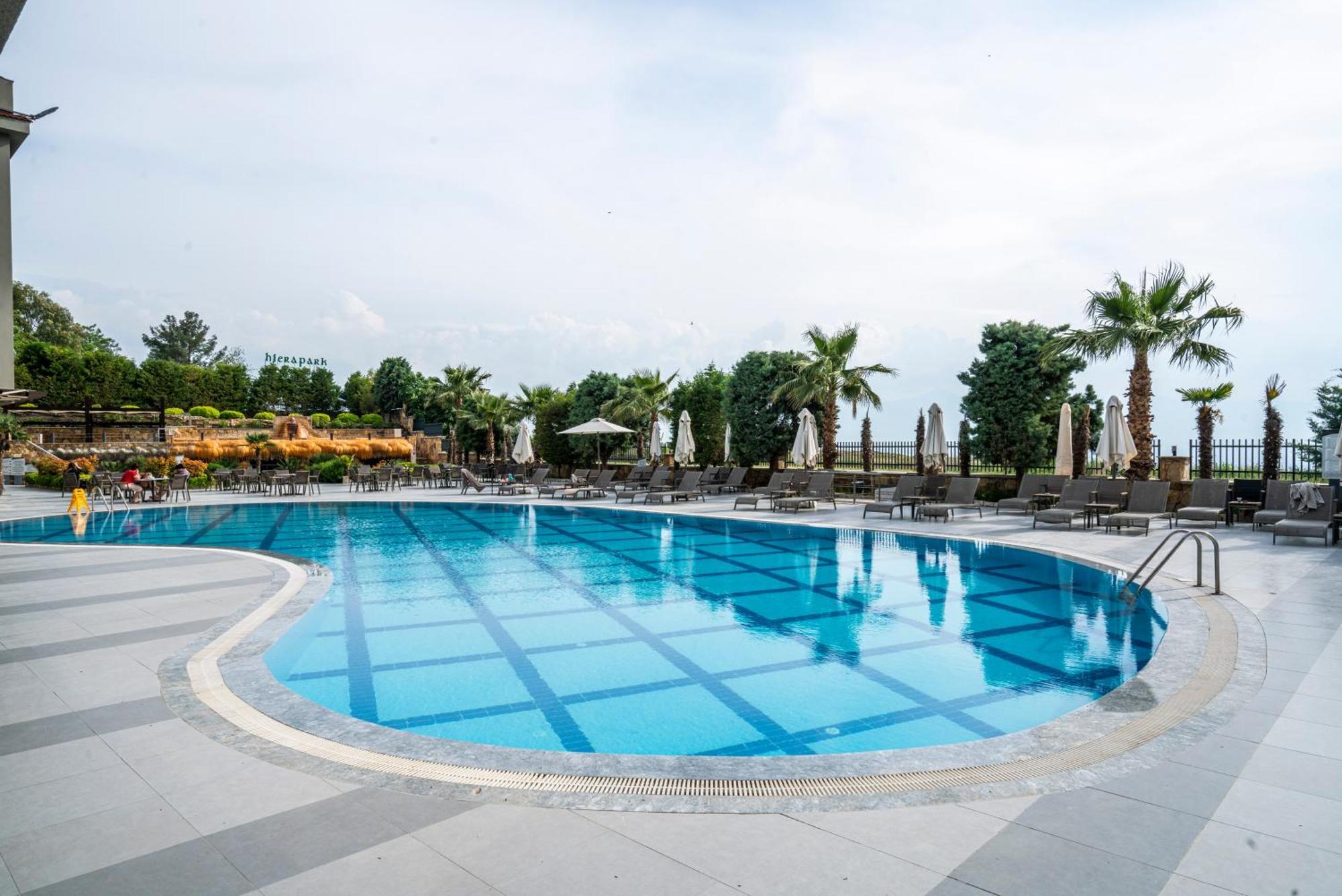 Hierapark Thermal & Spa Hotel Pamukkale Bagian luar foto