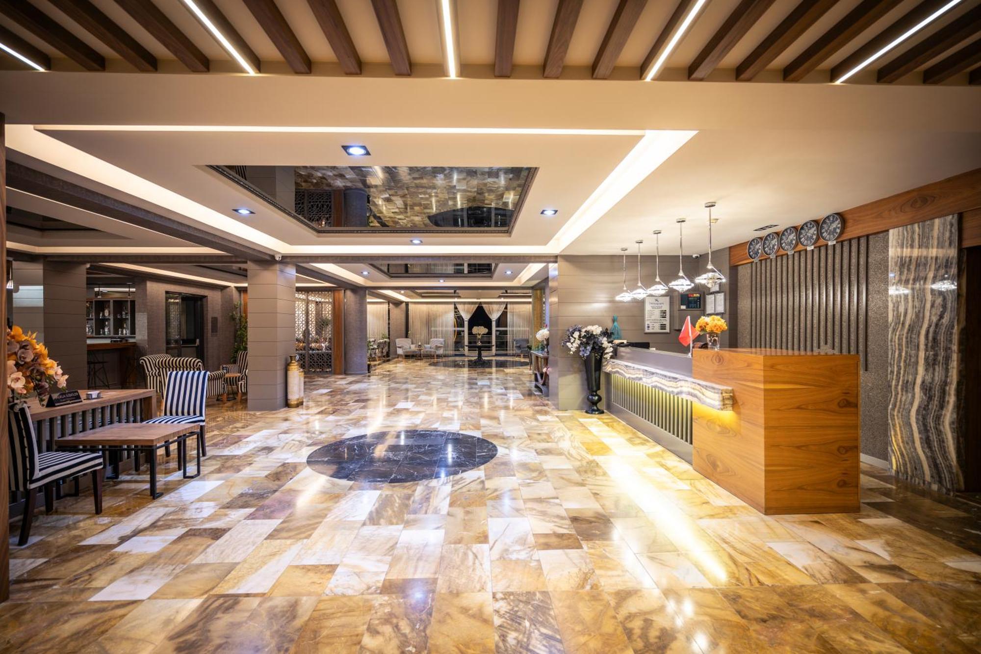 Hierapark Thermal & Spa Hotel Pamukkale Bagian luar foto