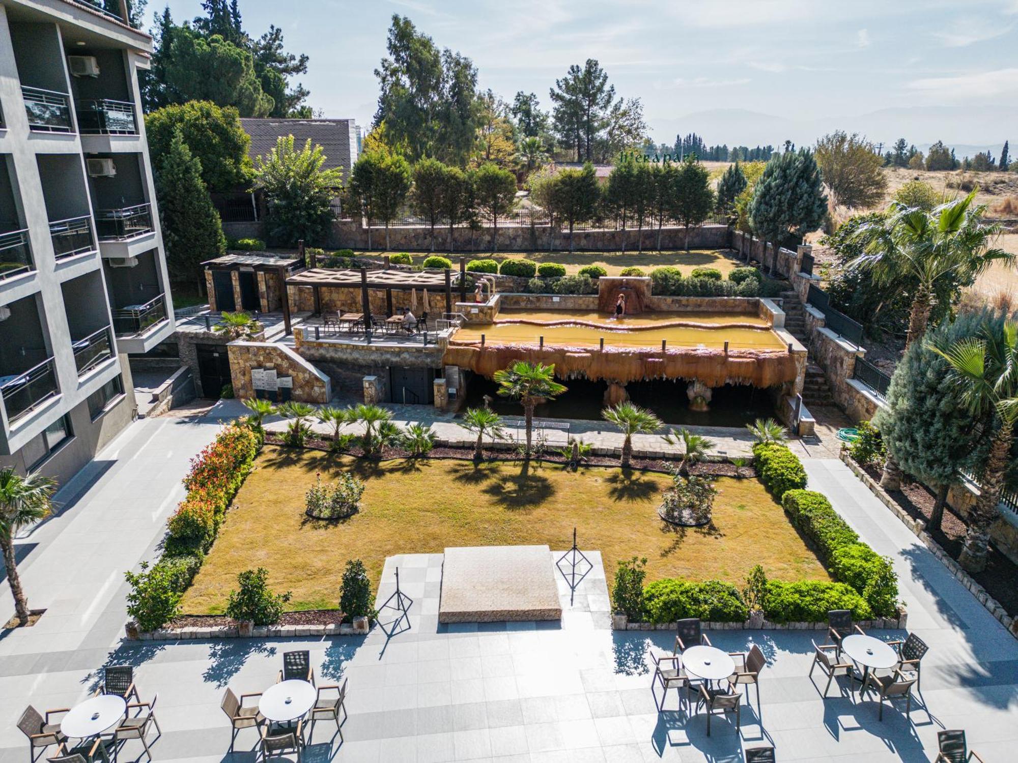 Hierapark Thermal & Spa Hotel Pamukkale Bagian luar foto