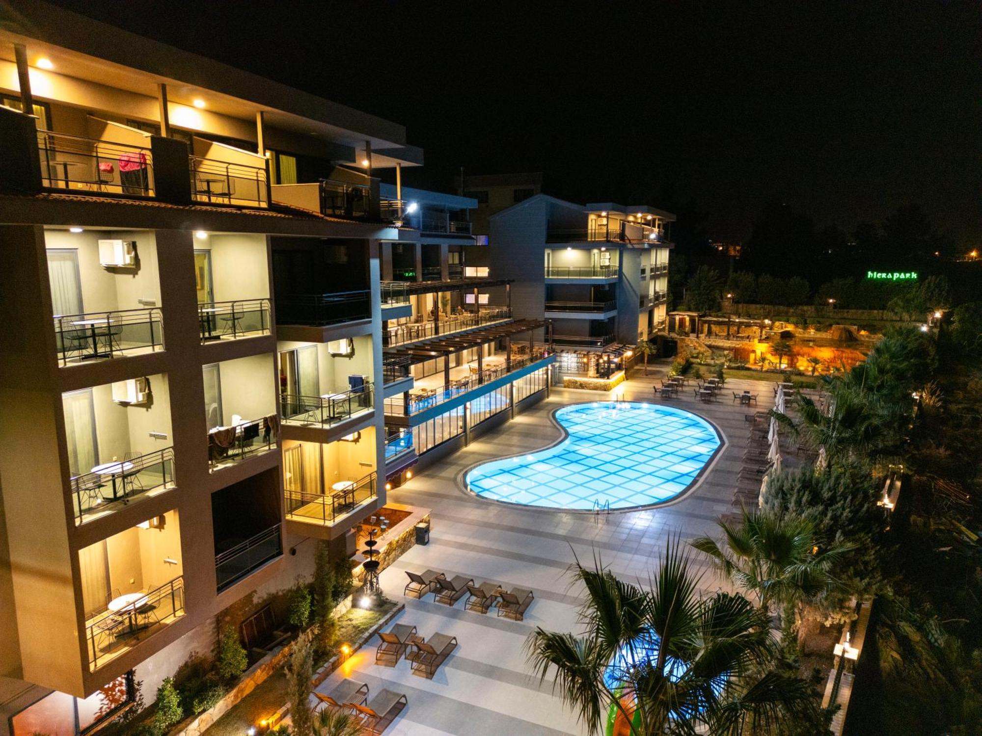Hierapark Thermal & Spa Hotel Pamukkale Bagian luar foto
